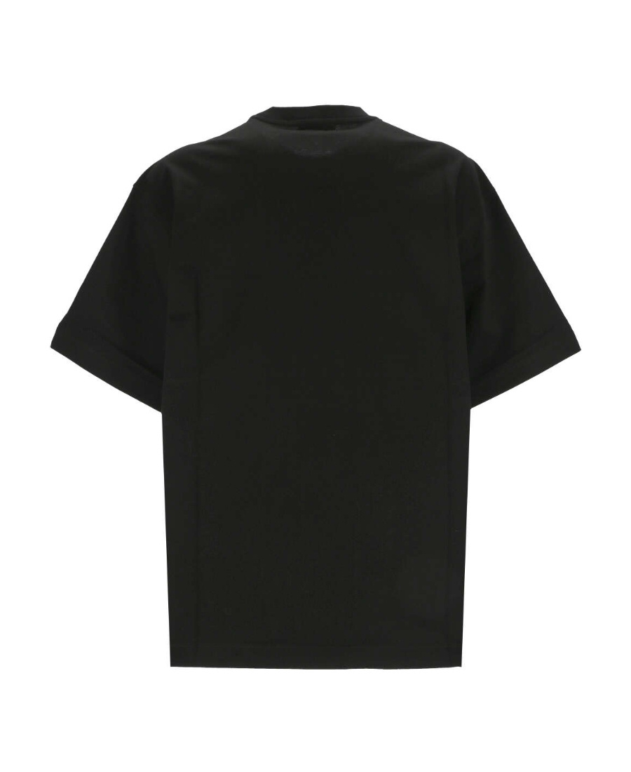 Versace Hills Print T-shirt In Black