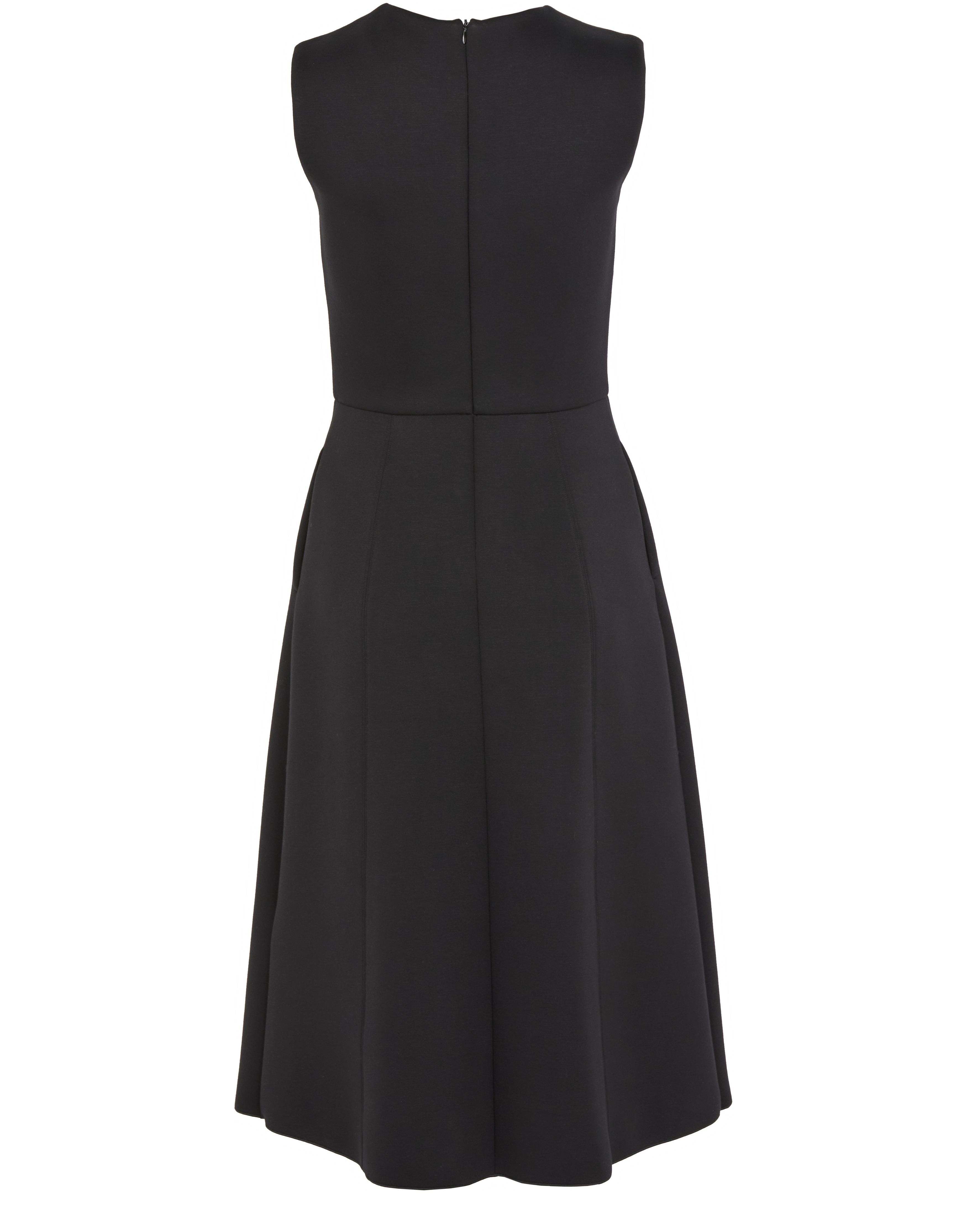 Max Mara Midi Dress In Black