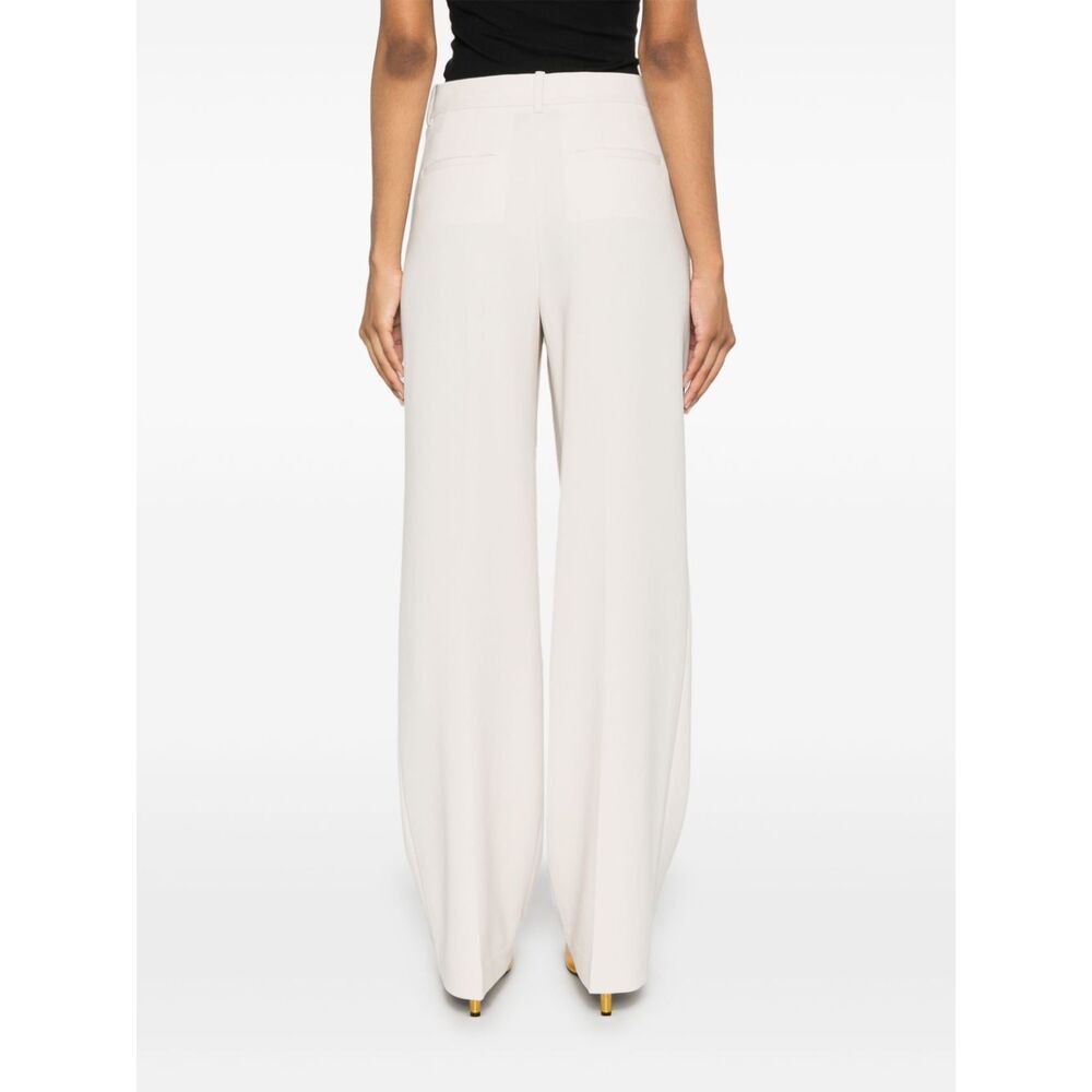 Theory Belt Loop Casual Pants In White