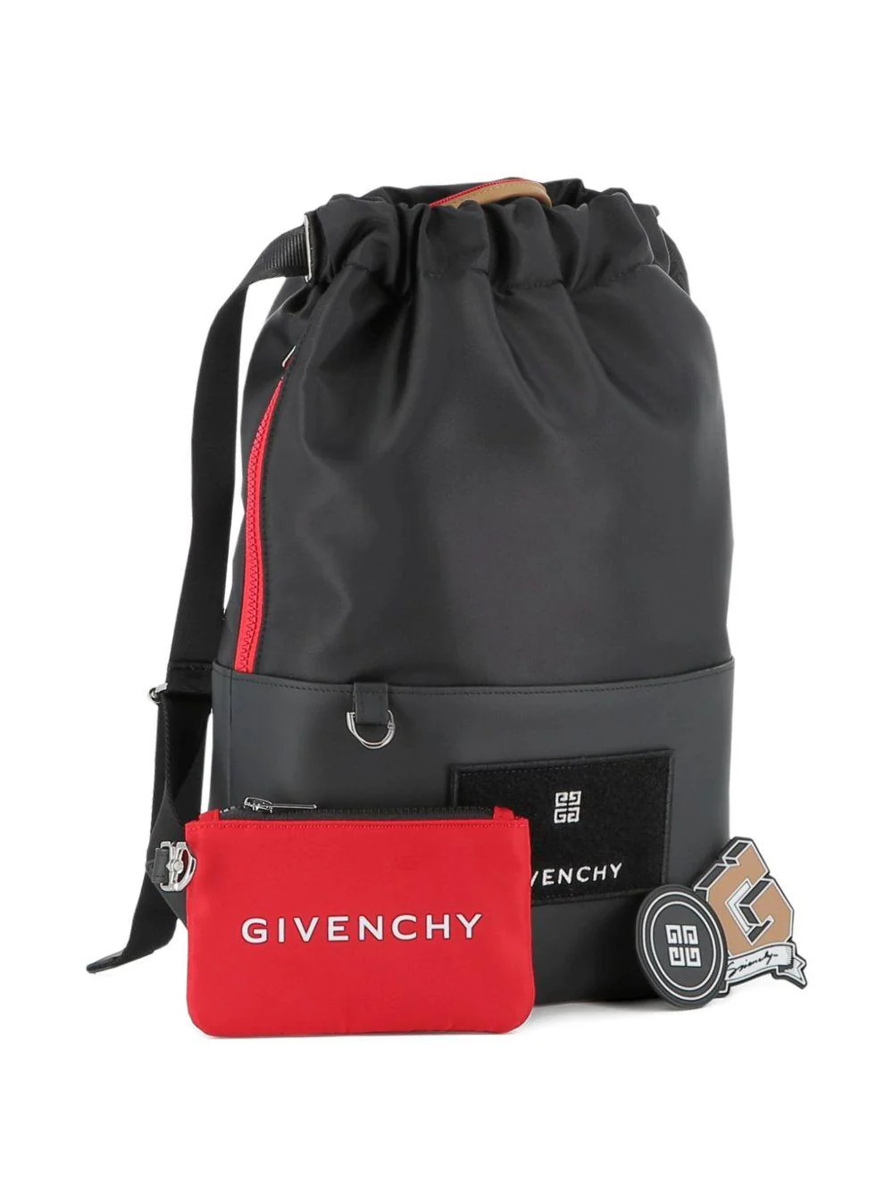 Givenchy Drawstring Backpack In Black