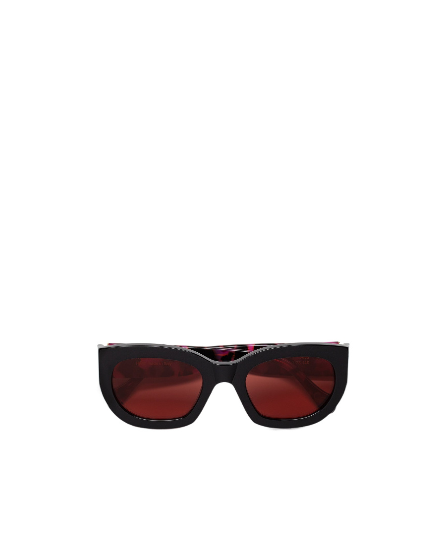 Retrosuperfuture Logo Sunglasses In Red