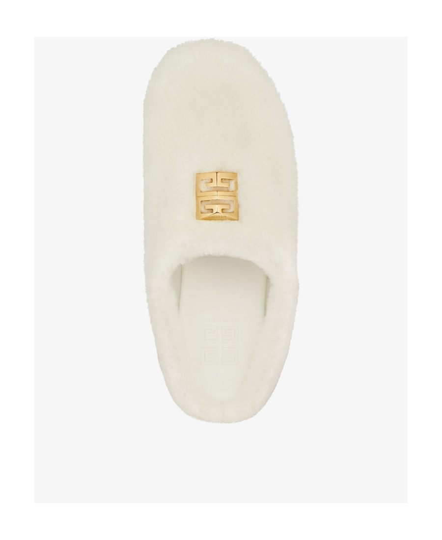 Givenchy Logo Muller Shoes In White