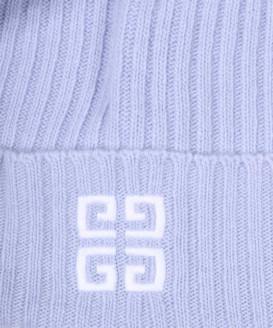 Givenchy Logo Hat In Blue