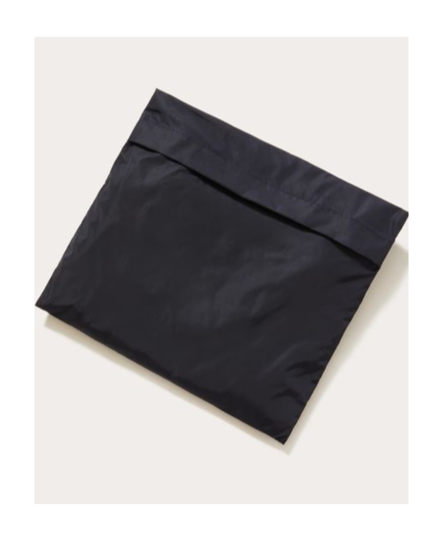 Valentino Garavani Nylon Bermuda Shorts In Black