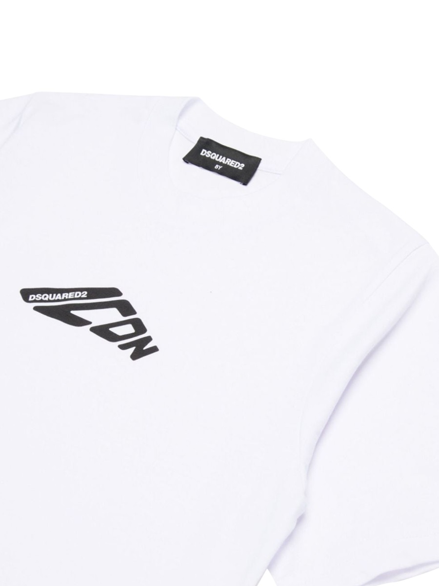 Dsquared2 Loose Fit T-shirt In White
