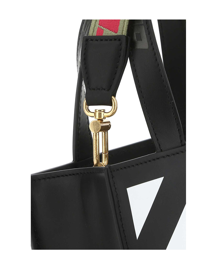 Off-white Diag 18 Hybrid Shopper Tote Bag In Black