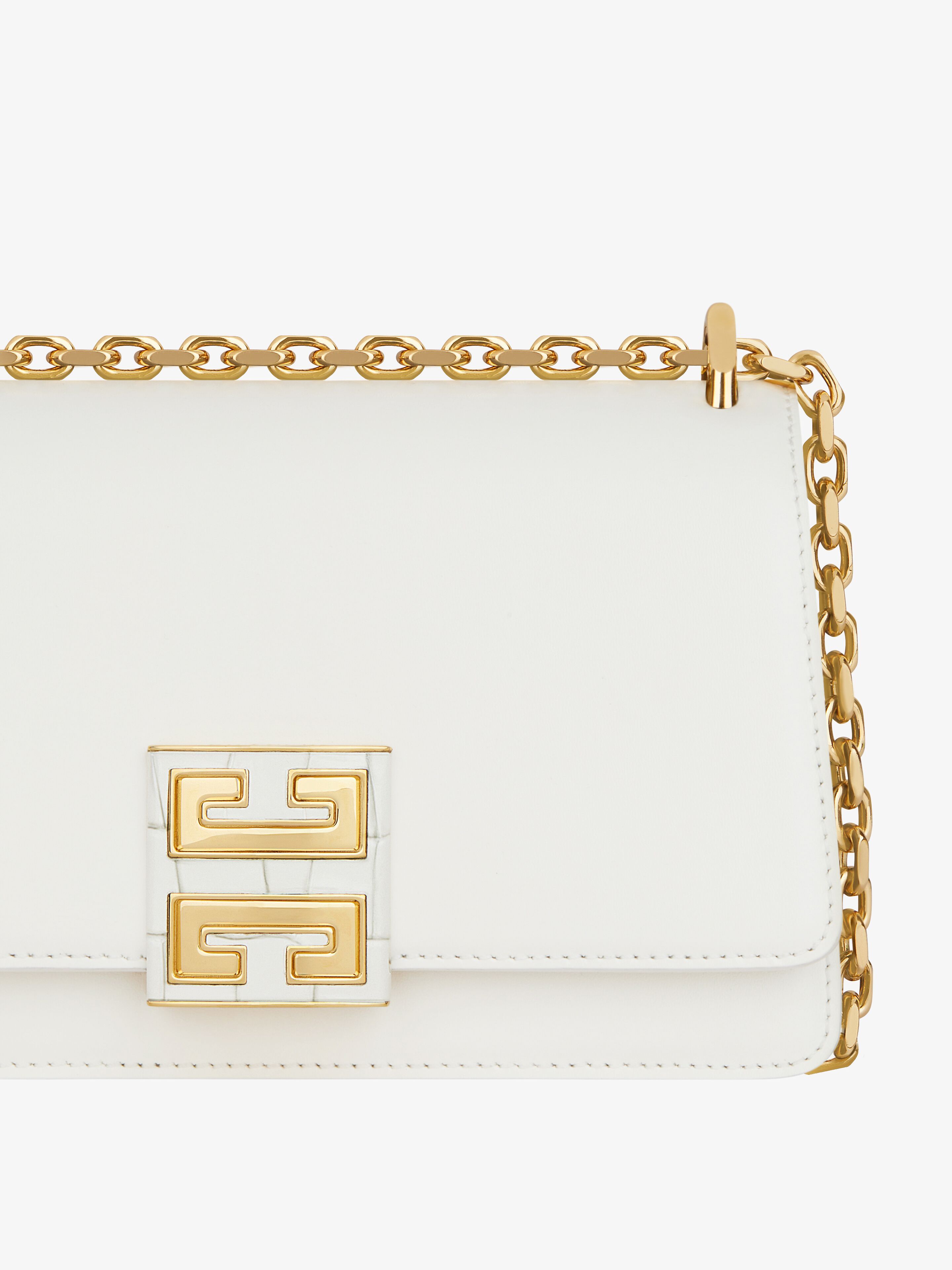 Givenchy 4g Small Crossbody Bag In White