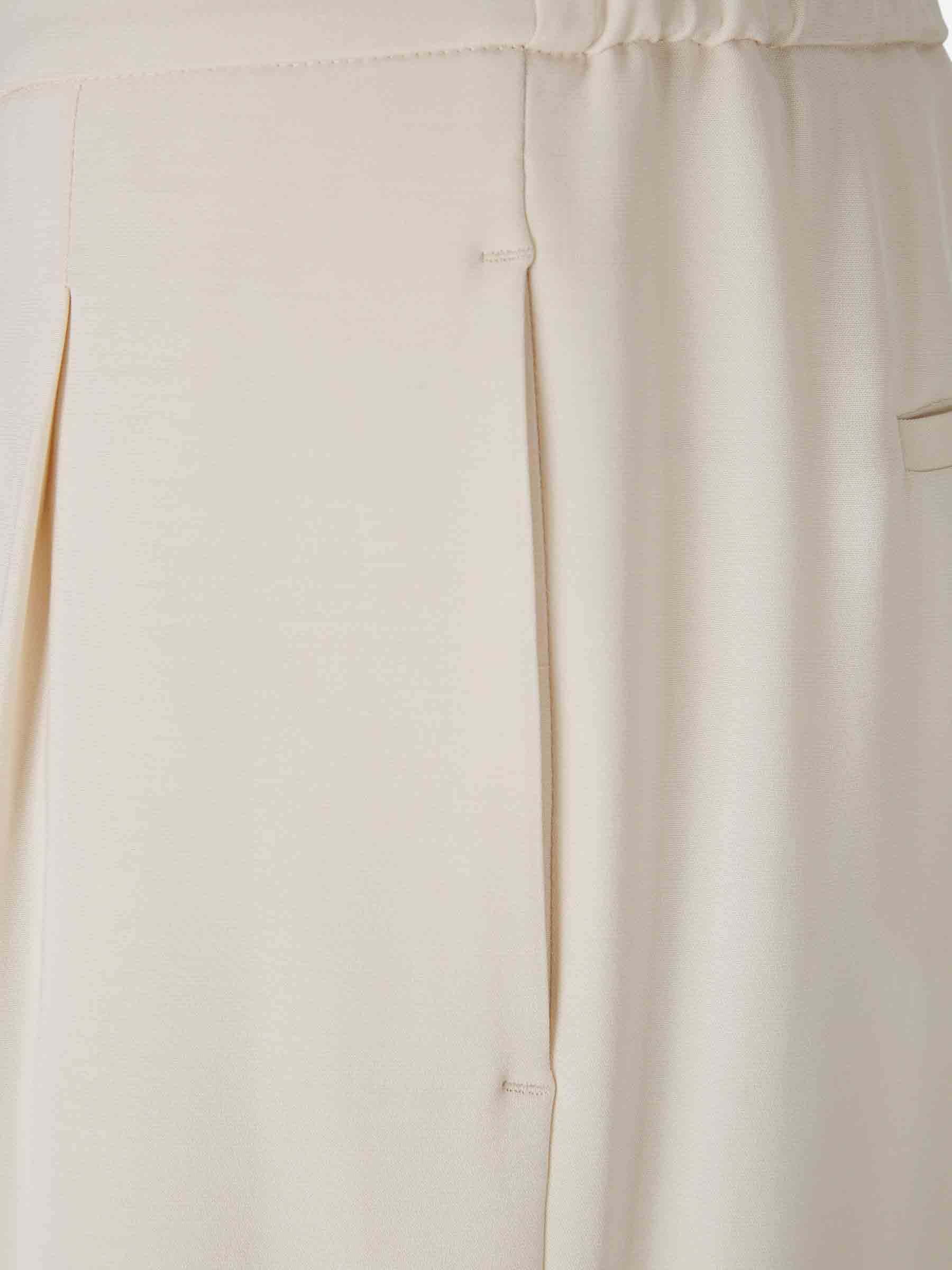 Peserico Formal Palazzo Pants In White