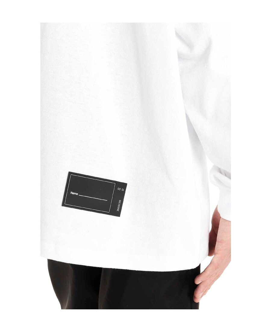 We11 Done Horror Collage T-shirt In Multicolor