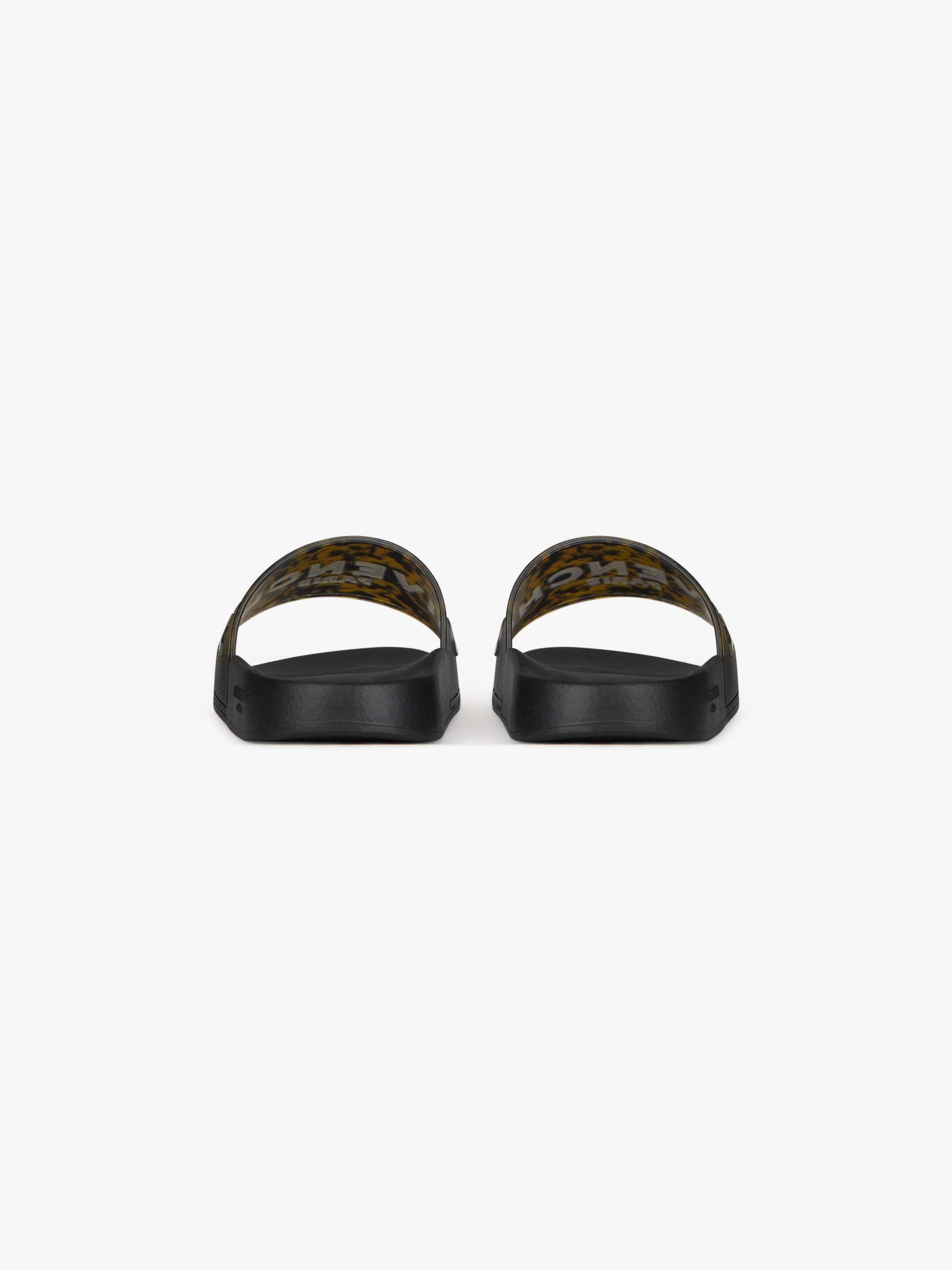 GIVENCHY MARBLE-EFFECT LOGO SLIDES