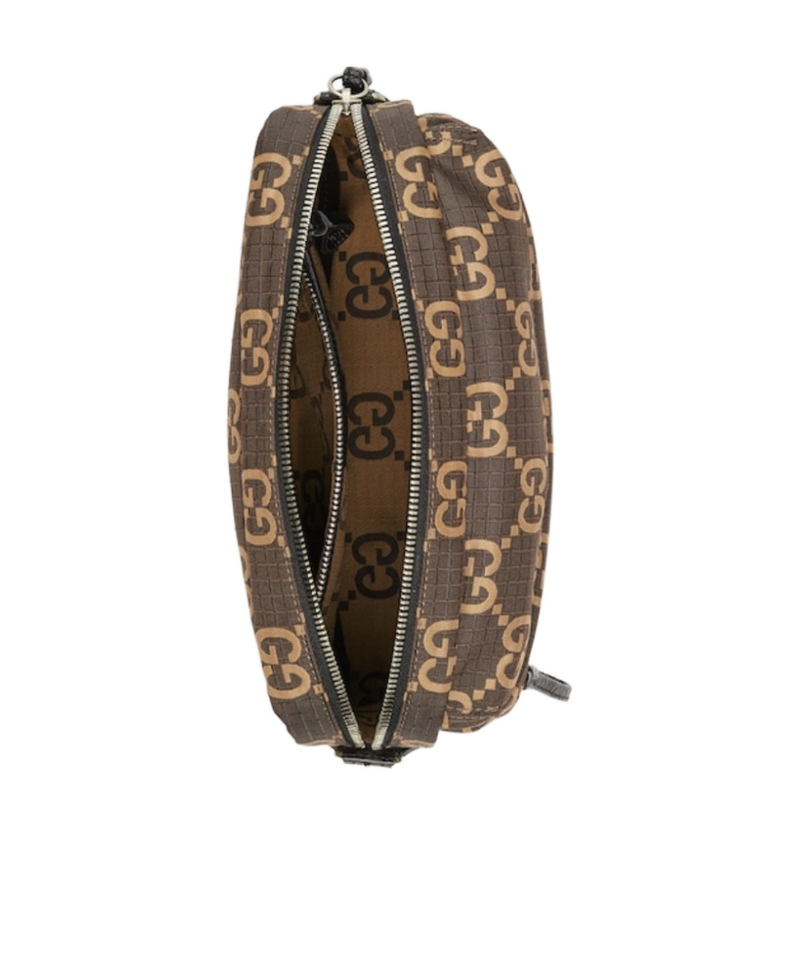 Gucci Medium Gg Supreme-print Messenger Bag In Brown