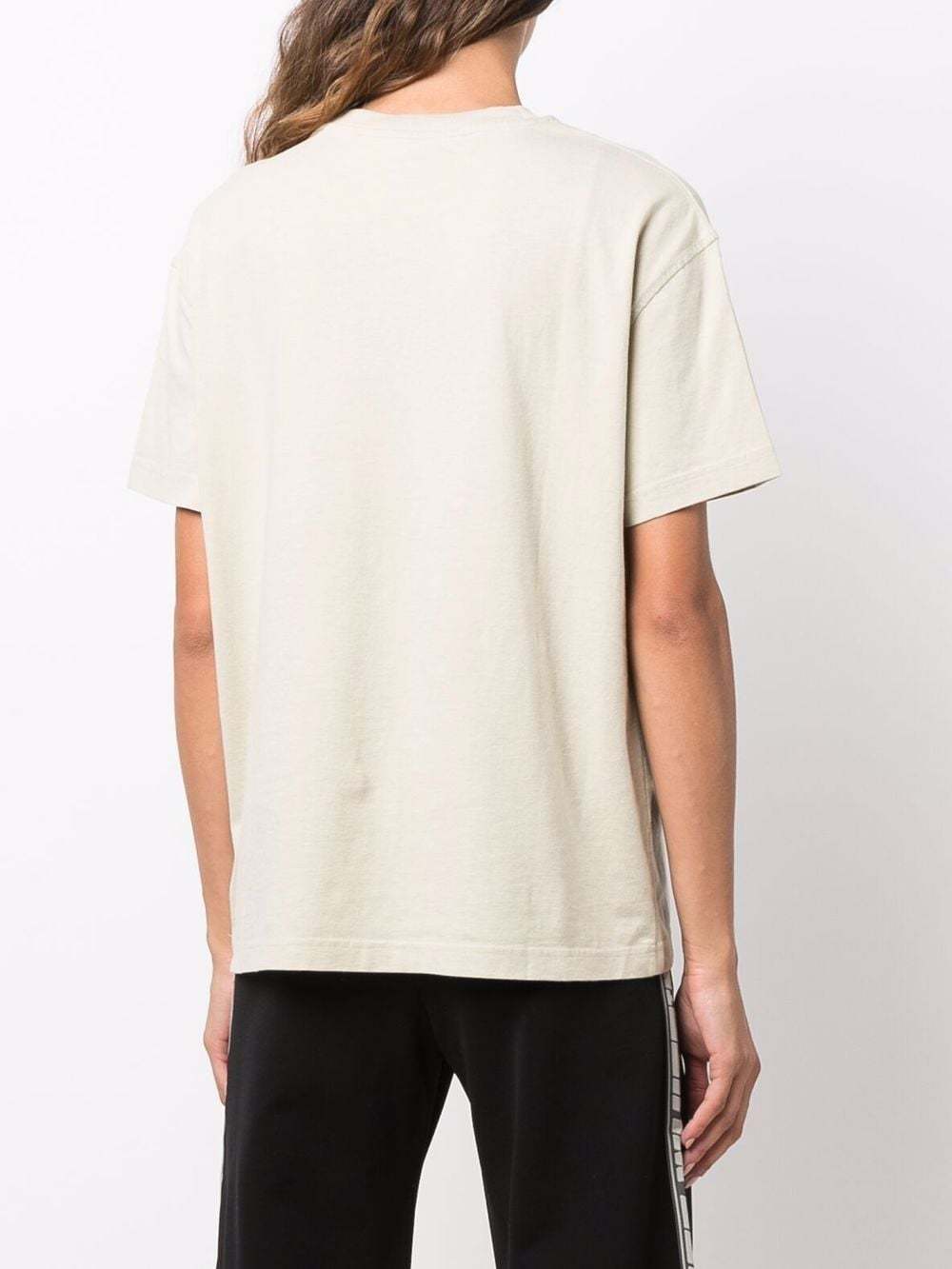 Shop Off-white Hands Off Logo-print T-shirt In White
