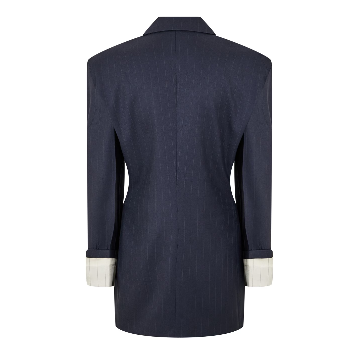 Prada Double Breasted Blazer In Black