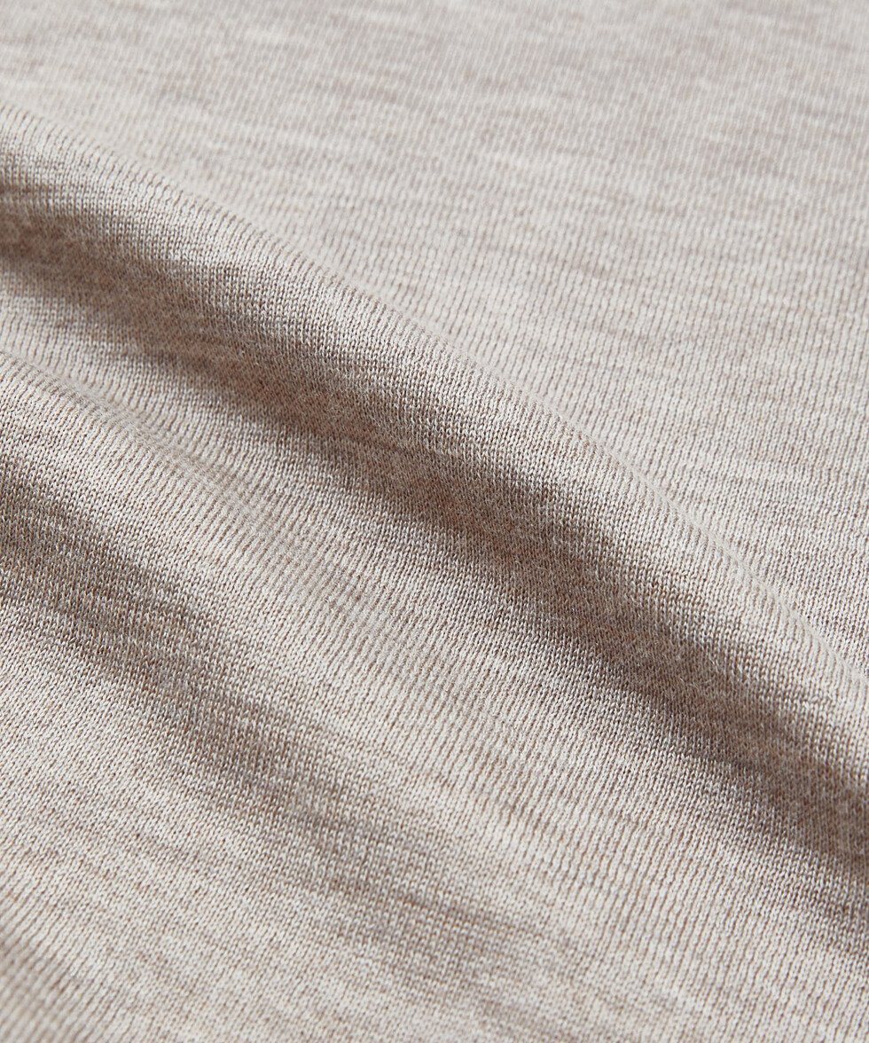 Zanone Turtleneck Sweater In Nude