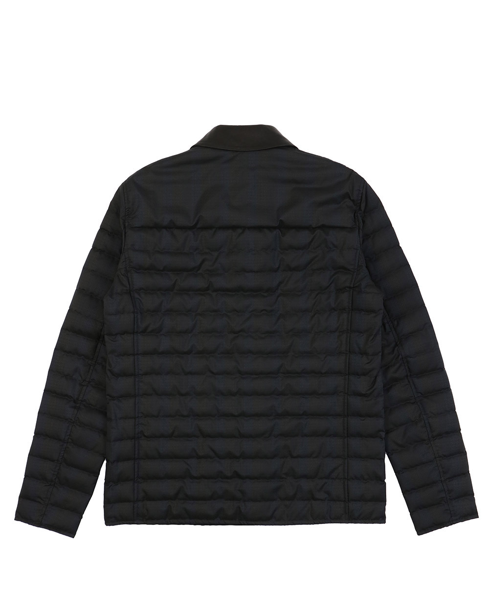Ferragamo Quilted Cotton Suit In Black