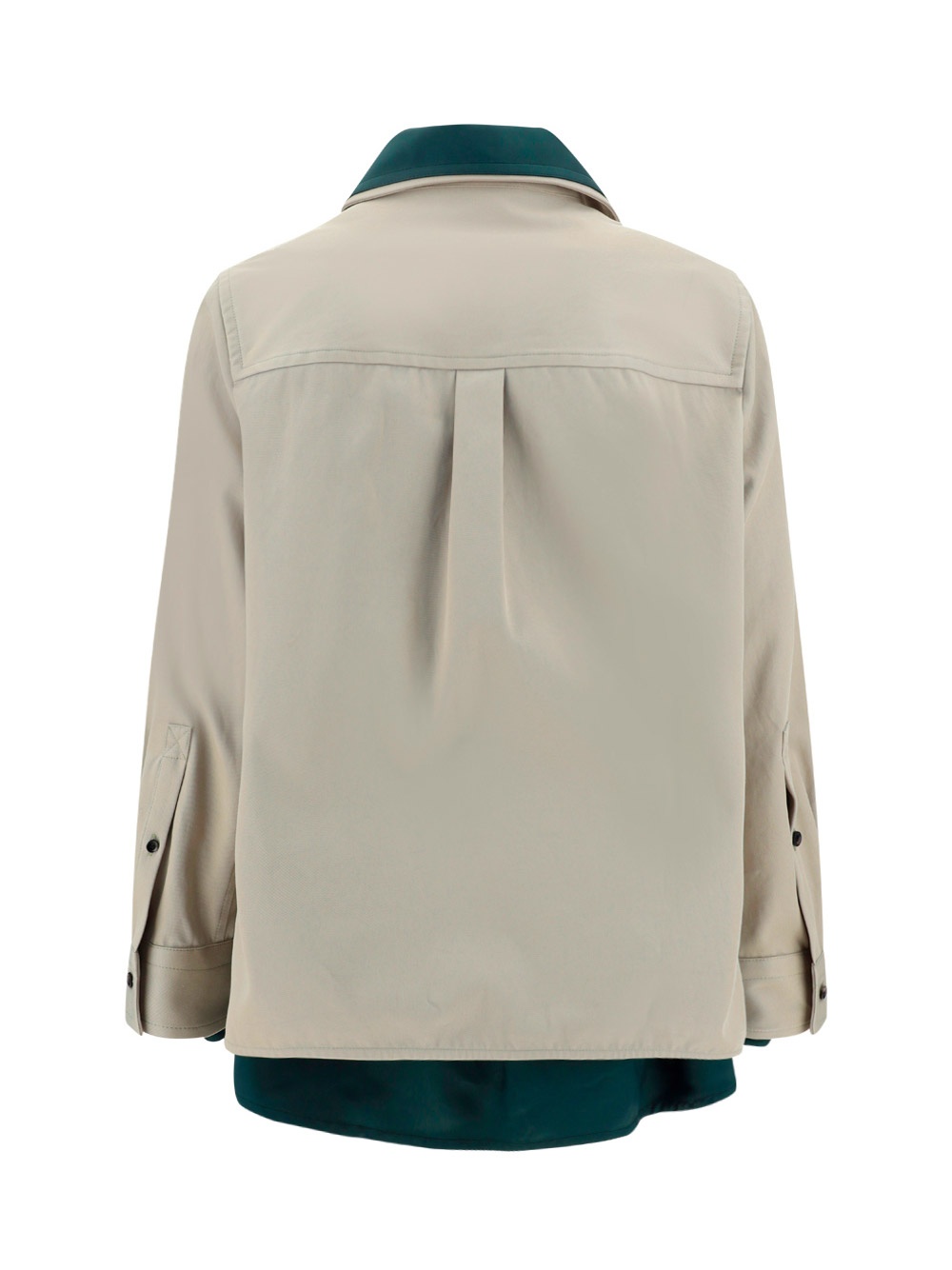 Bottega Veneta Logo Long-sleeved Shirt In Nude