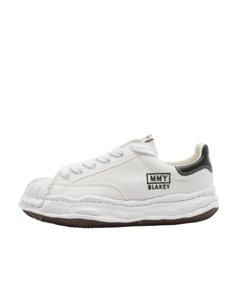Miharayasuhiro Maison Mihara Yasuhiro White Canvas Blakey Low-top Sneakers In White