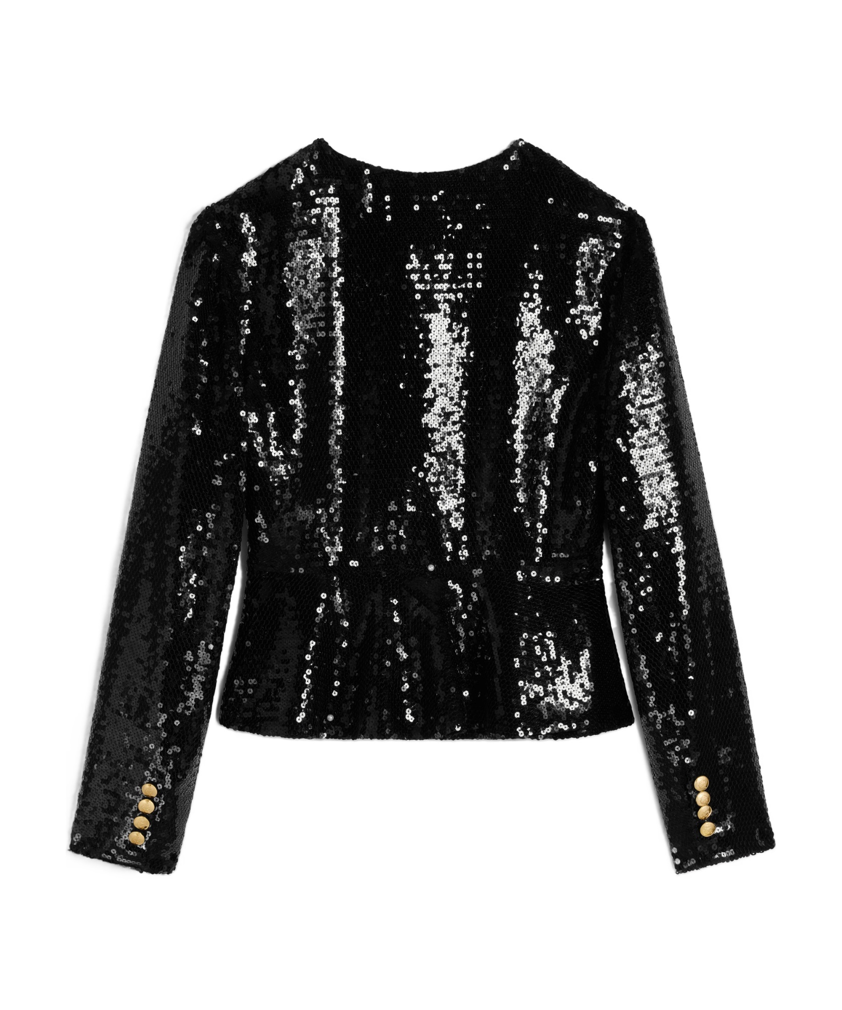 Celine Embroidered Cardigan In Ribbed Mohair In Black
