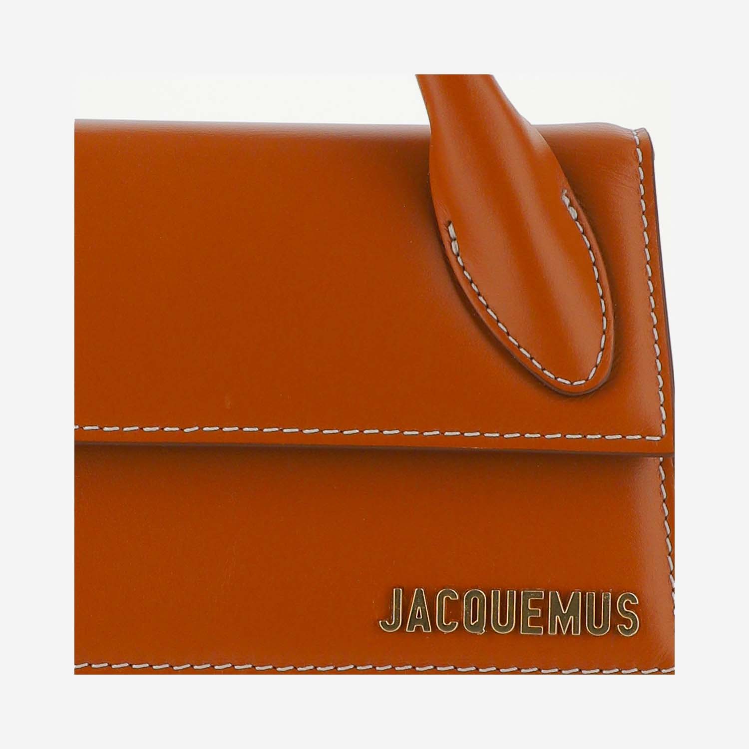 Jacquemus Le Chiquito Long Bag Light Brown In Red