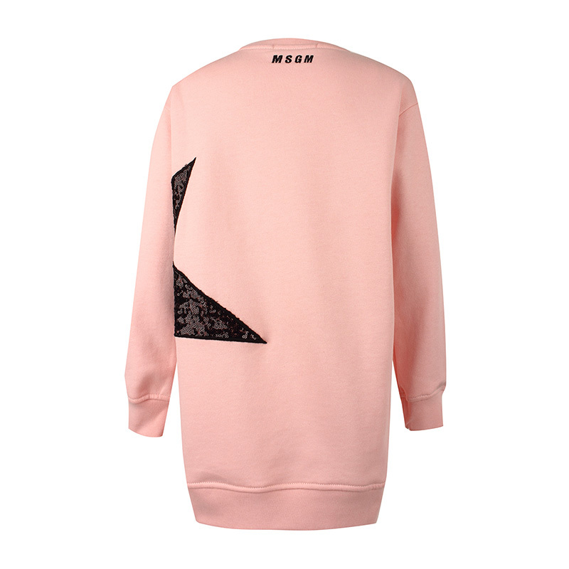 Shop Msgm Logo Sweater In Pink