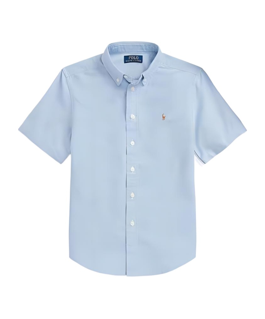 Polo Ralph Lauren Short-sleeved Shirt In Blue