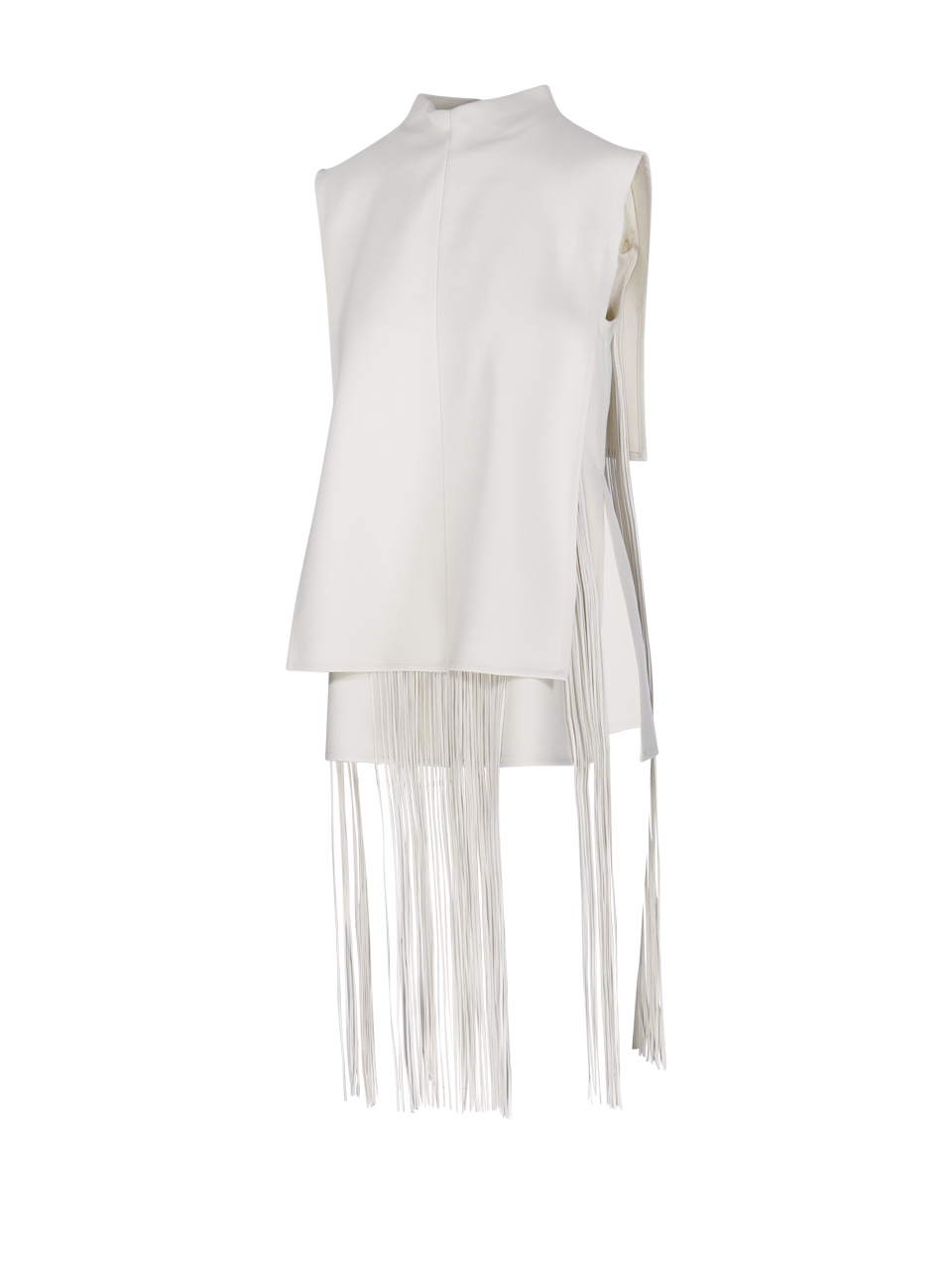 Sportmax Fringe-hem Sleeveless Top