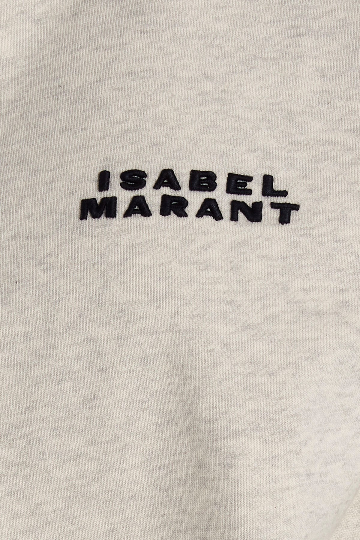 Isabel Marant Logo Round-neck Sweater In Nude