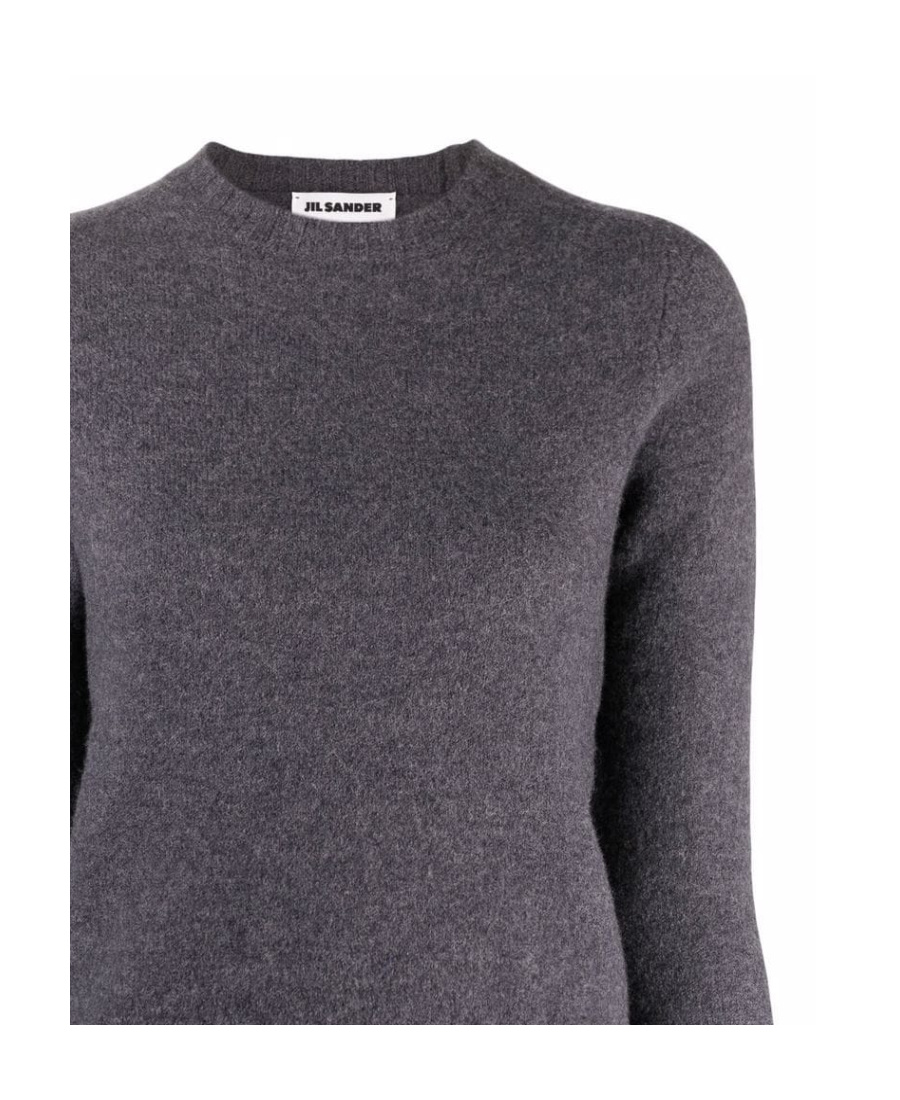 Jil Sander Long-sleeve Wool Jumper In Black