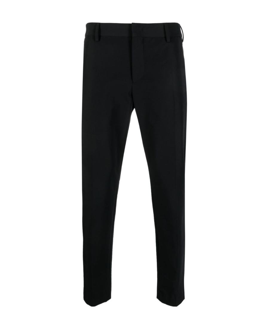 Pt Torino Straight-leg Tailored Trousers In Black