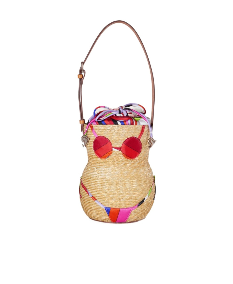 EMILIO PUCCI PUCCINELLA BIKINI-APPLIQU� TOTE BAG 