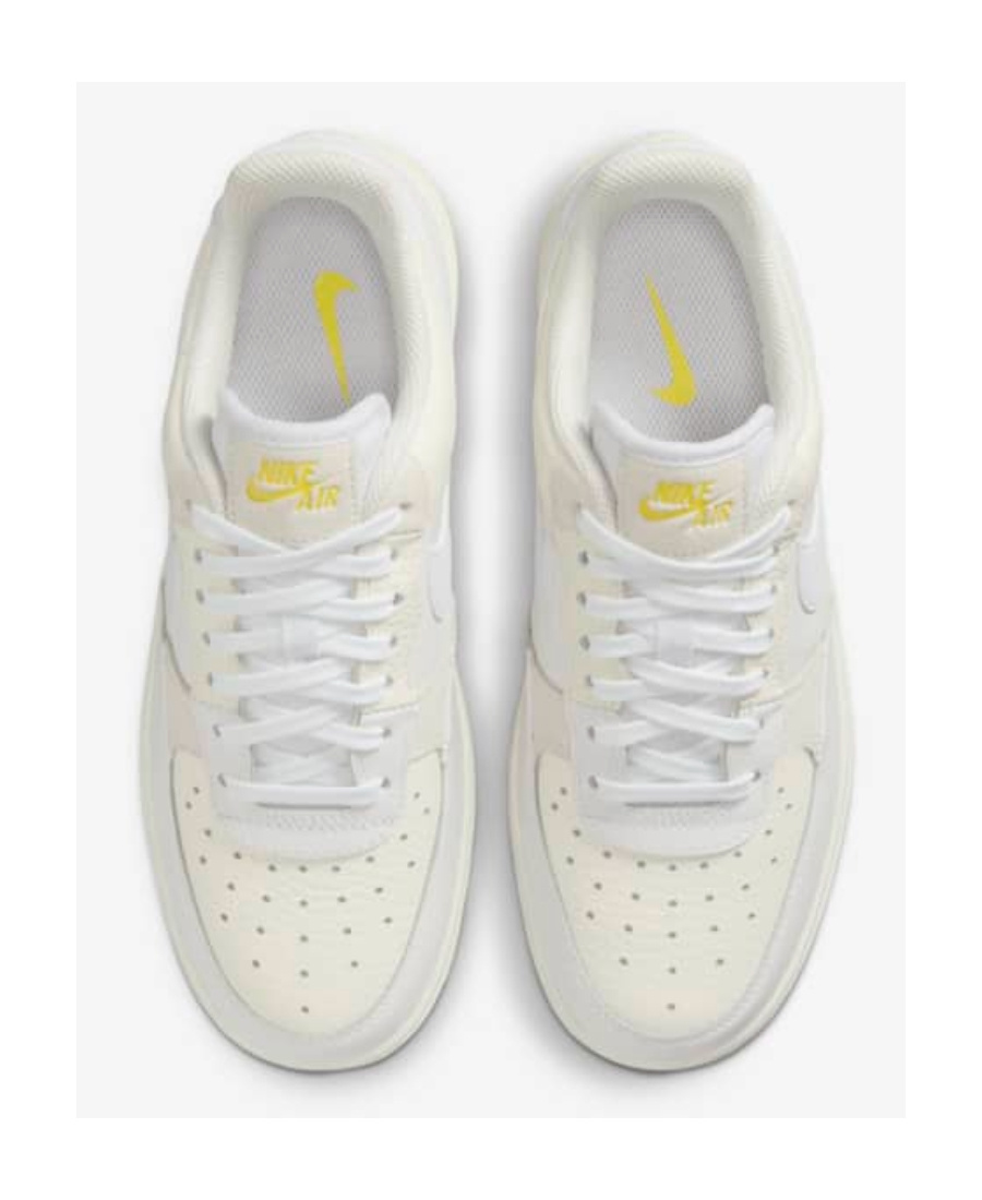 Nike Air Force 1 Low '07 'white And Multicolour' Sneakers In White
