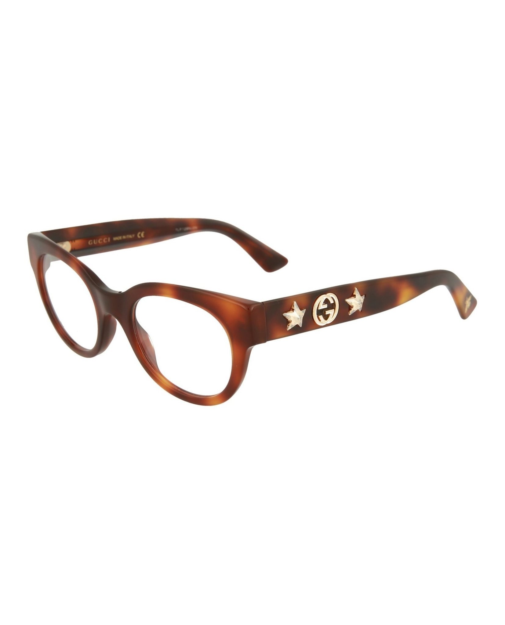 Gucci Gg0209o 002 Cat Eye Eyeglasses In Brown