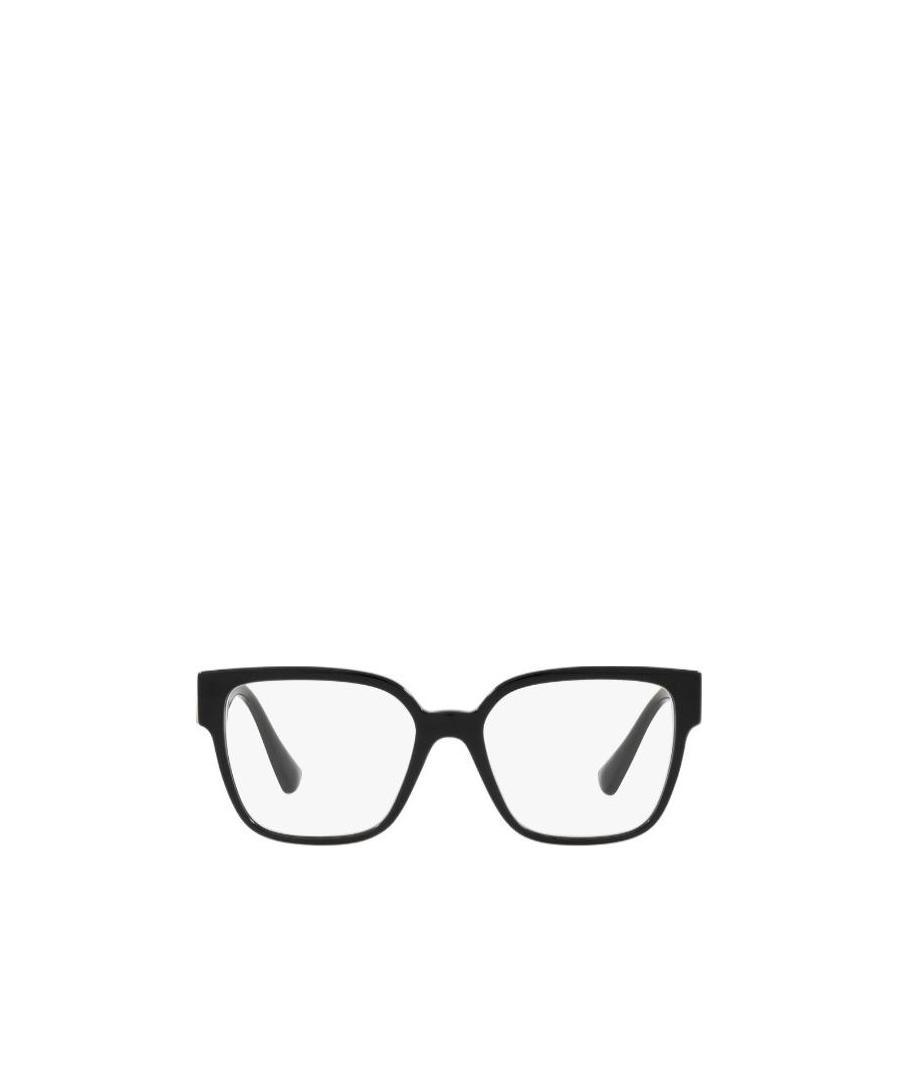 Versace Medusa-charm Square-frame Glasses In White