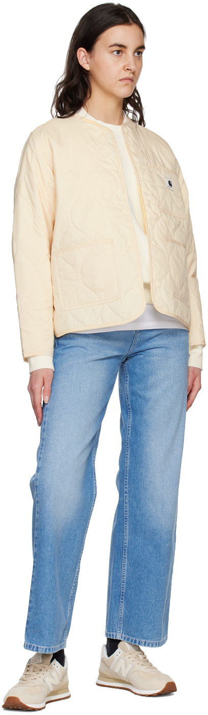 Carhartt Blue Simple Jeans In Blue