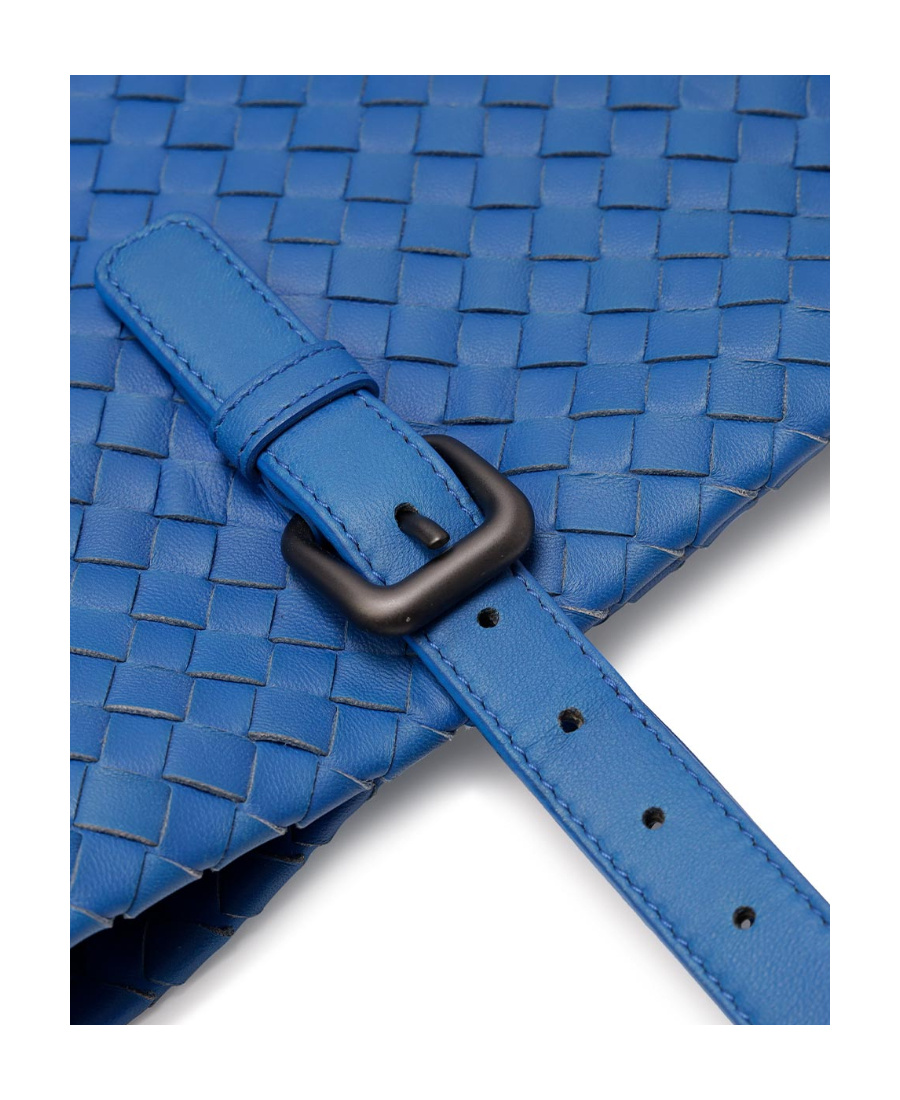 BOTTEGA VENETA WOVEN LOGO HANDBAG