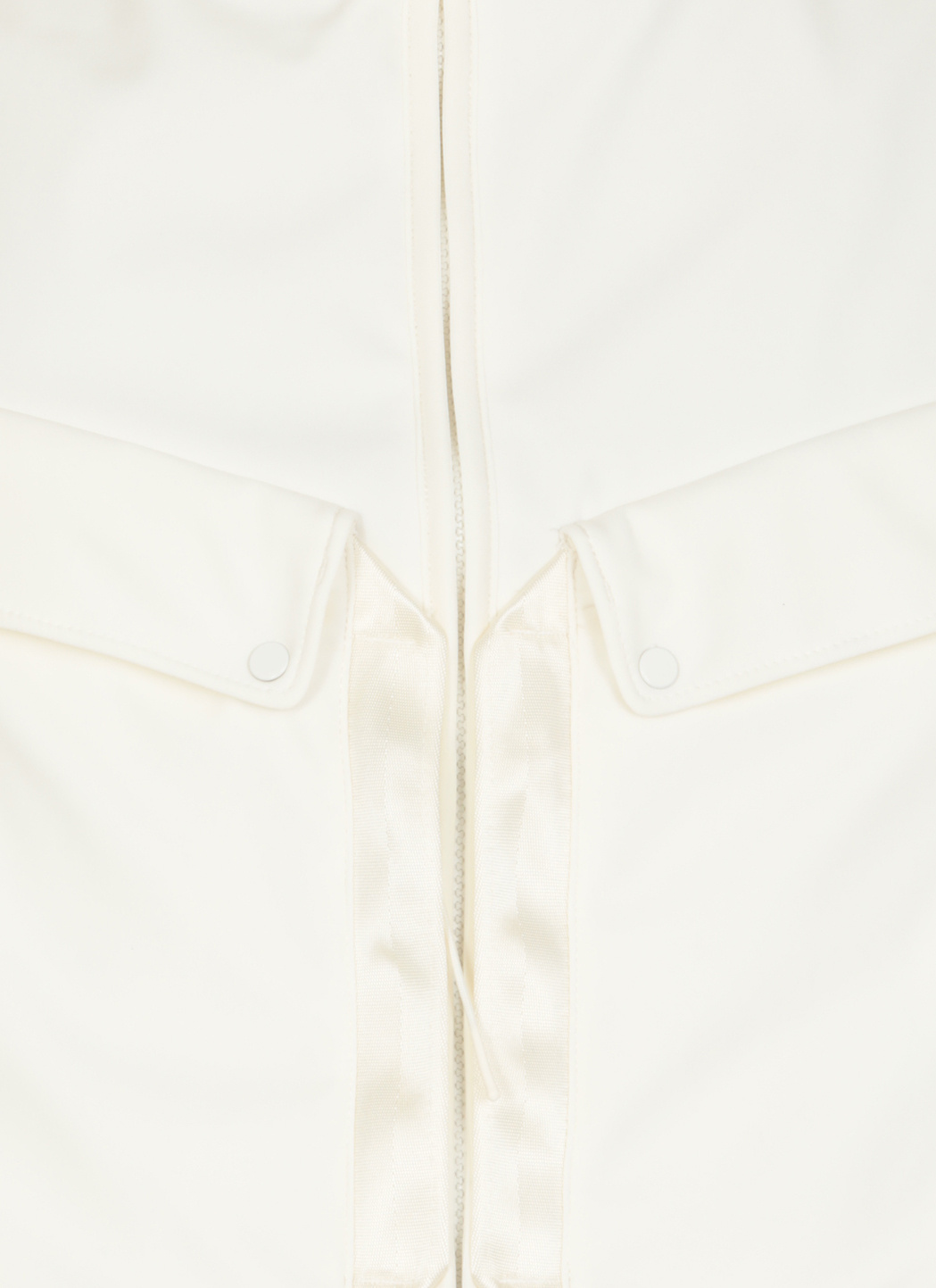 C.p. Company Stand-up Collar Hooded Gilet In White
