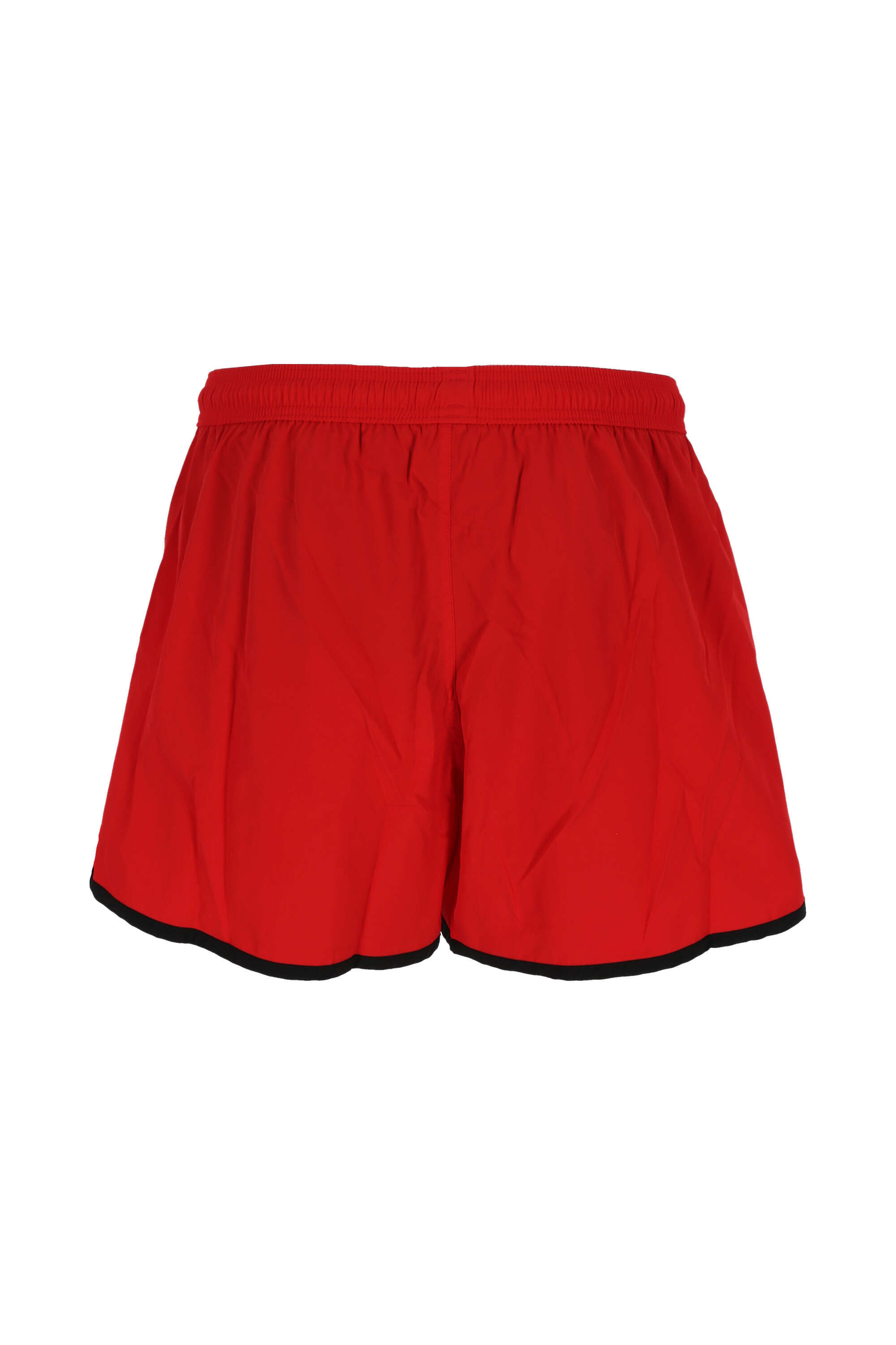 ALEXANDER MCQUEEN ALEXANDER MCQUEEN LOGO PRINTED ELASTICATED WAIST SWIM SHORTS