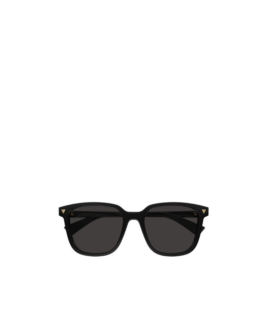 Bottega Veneta Geometric Frame Sunglasses In Black