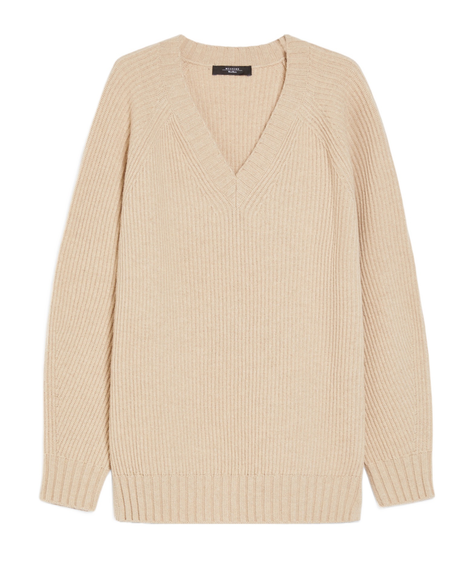 WEEKEND MAX MARA WEEKEND MAX MARA V-NECK LONG-SLEEVED JUMPER 