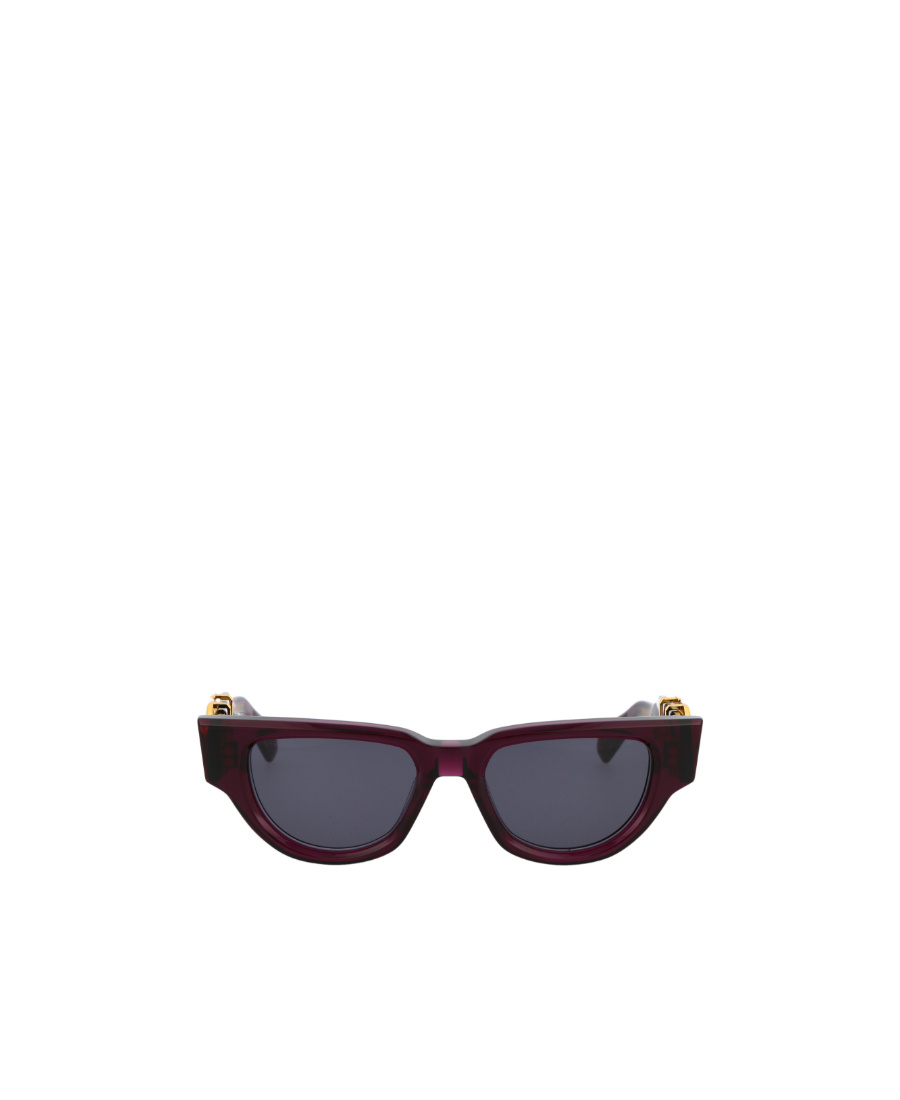 Valentino Cat's Eye Frame Sunglasses In Gray