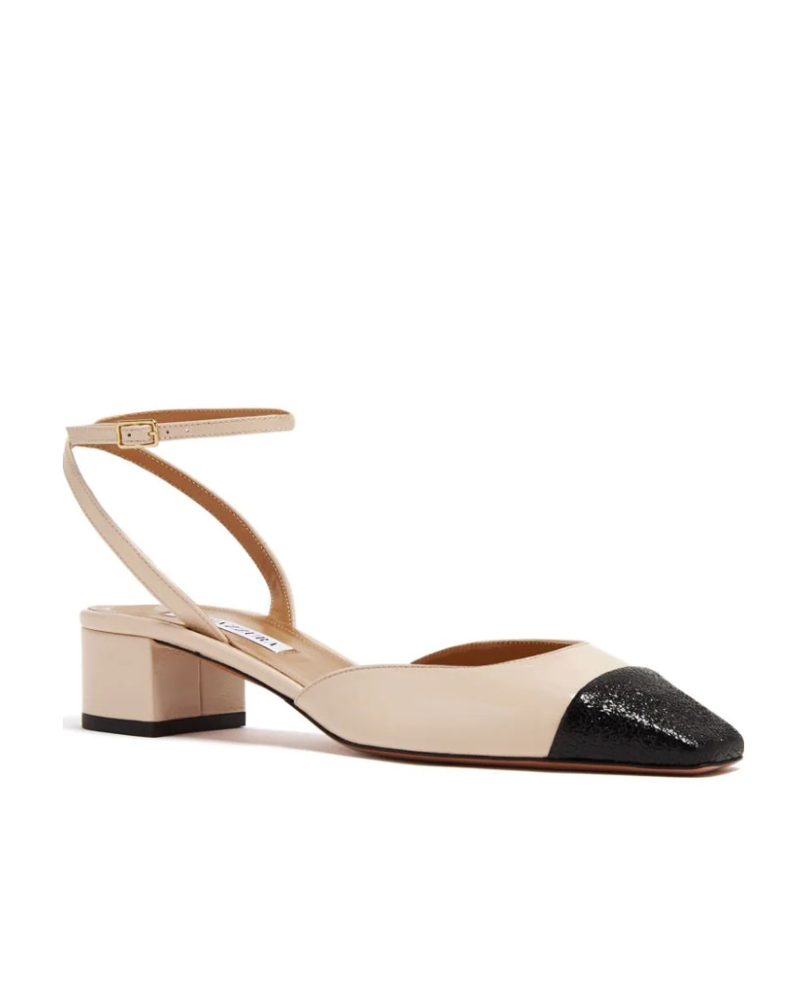 Aquazzura French Flirt 35 In Neutral