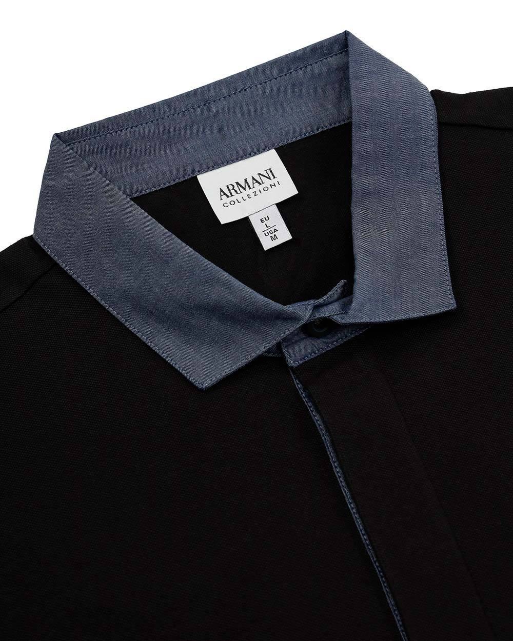 ARMANI COLLEZIONI LOGO POLO SHIRT