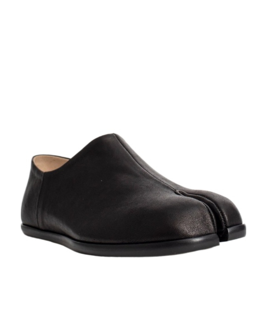 Maison Margiela Tabi Mules In Black