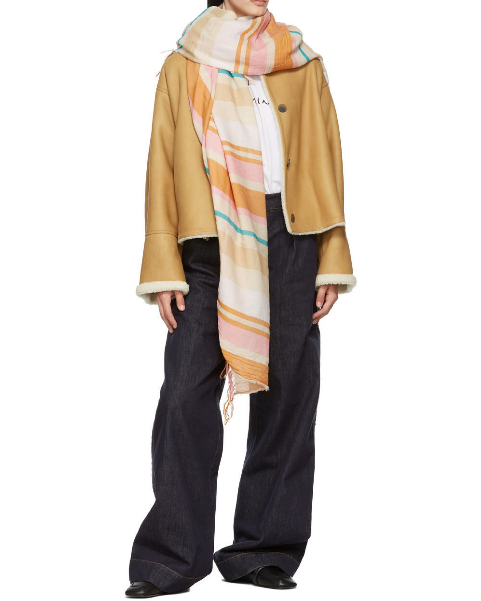 LOEWE PRINTED SCARF