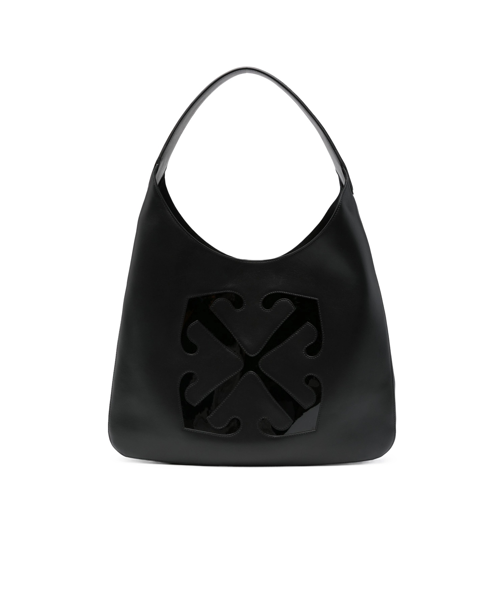 Off-white Metropolitan Shoulder Bag In Black