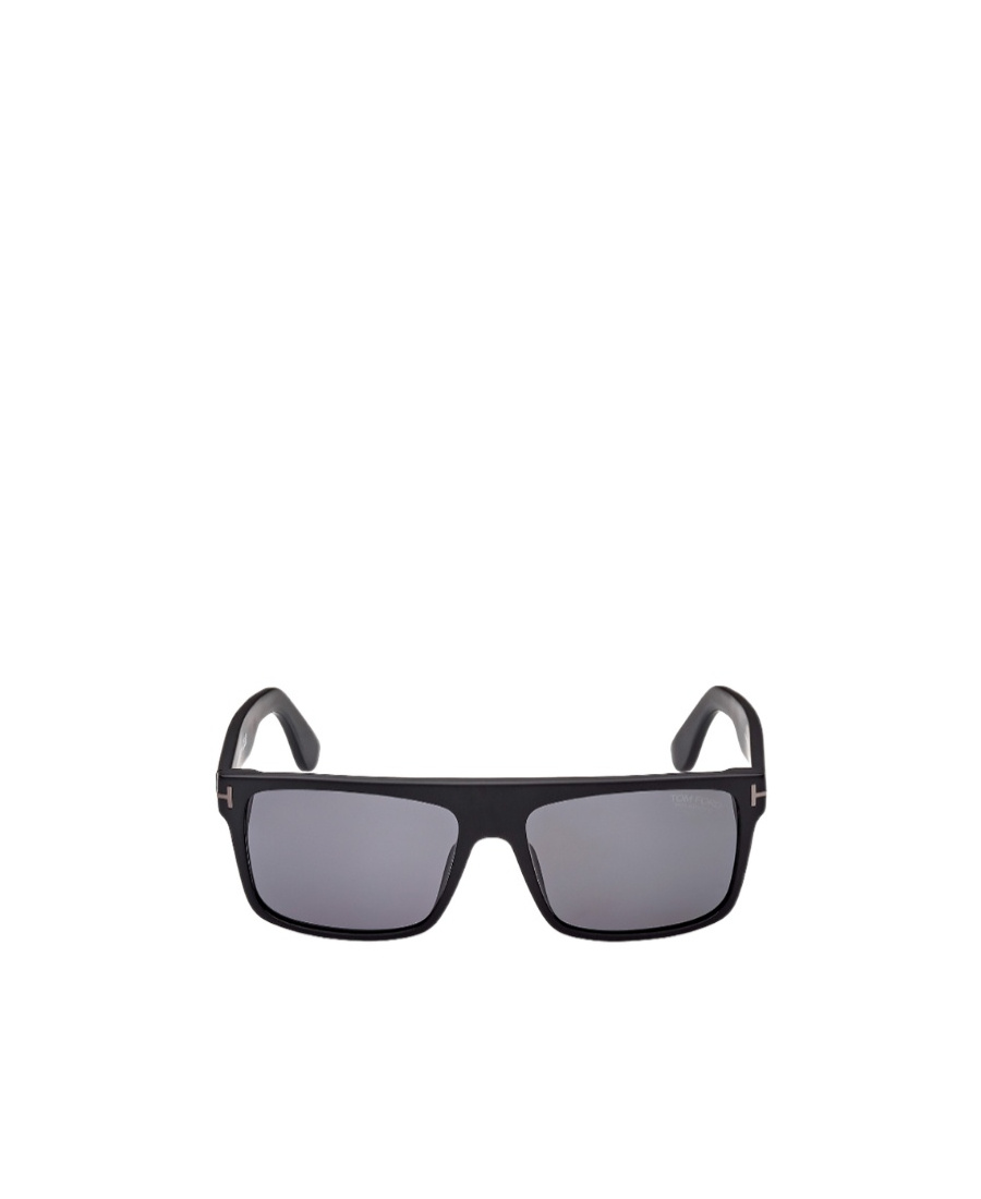 Tom Ford Eyewear Philippe Rectangle Frame Sunglasses In Gray