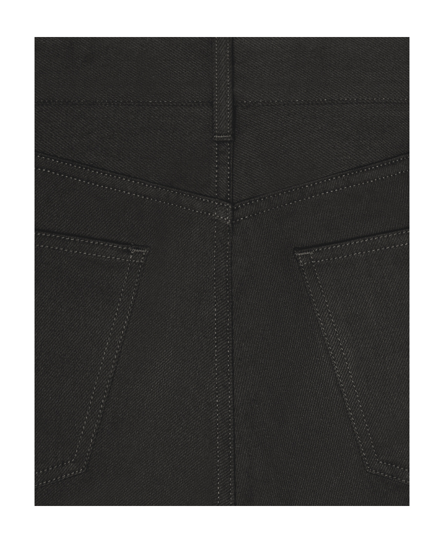 Celine Lou Fit Jeans In Black