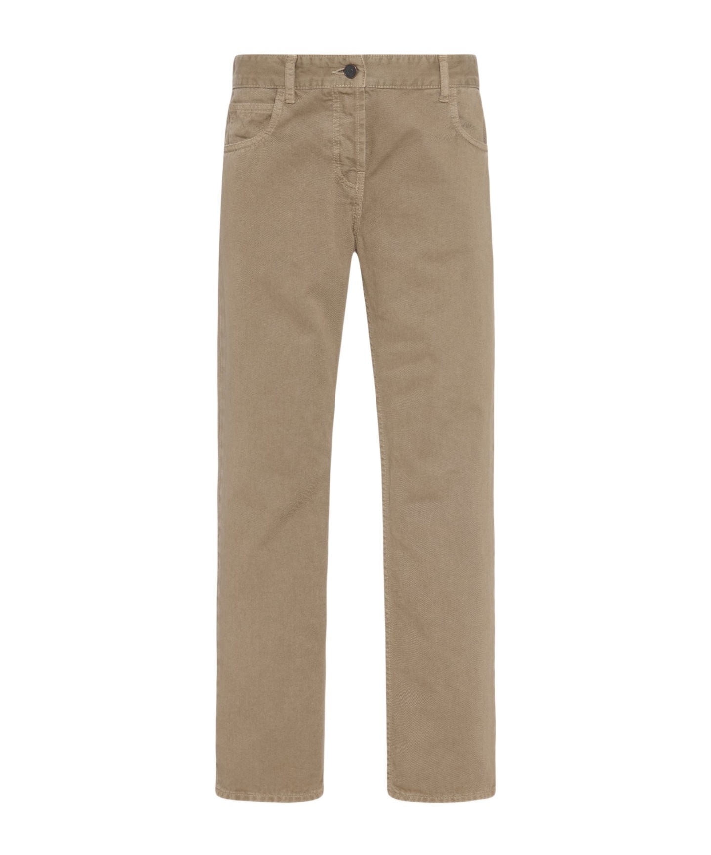 The Row Belt Loop Denim Trousers In Brown