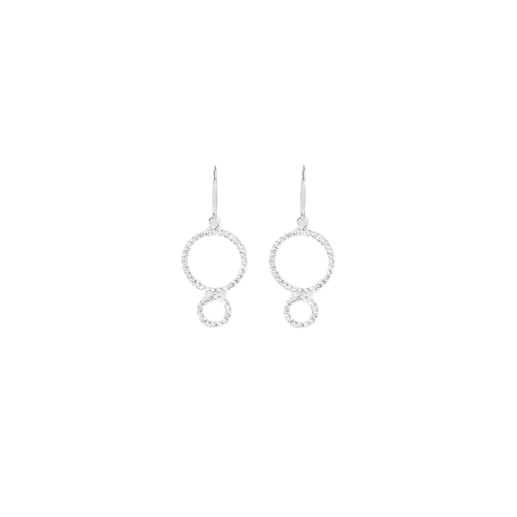 Isabel Marant Crystal-embellished Drop Earrings In White