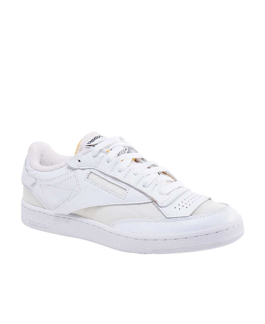 Maison Margiela Mm X Reebok Club C ‘memory Of' Sneakers In White